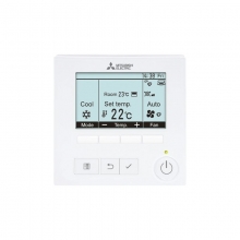 Жично дистанционно управление с подсветка на дисплея Mitsubishi Electric PAR-41MAA